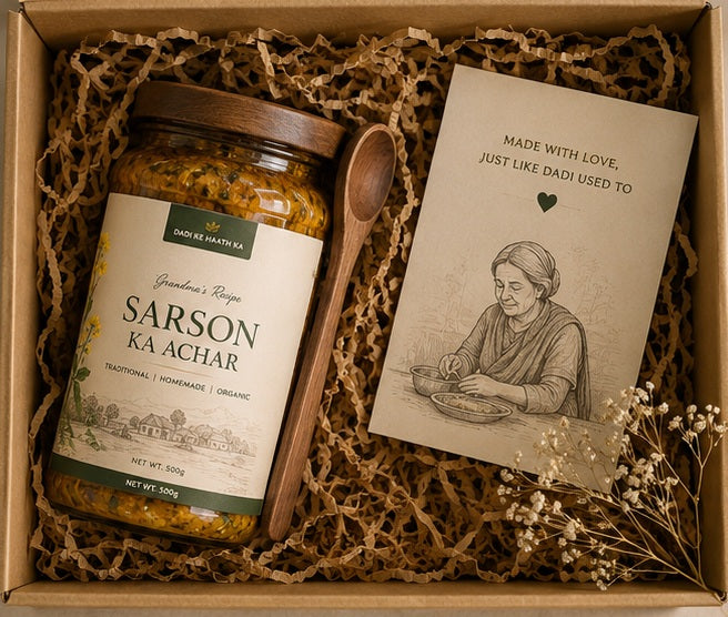 Martbaan Sarso Ka Achar |Sarso Mustard Oil Pickle Pure Homemade & Desi Goodness